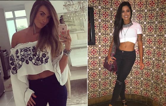 Xiii! Após Aline Riscado se recusar a tirar foto, Nicole Bahls dispara: "Acha que é artista"