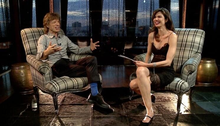 Luciana Gimenez entrevista Mick Jagger com exclusividade para o "Superpop"