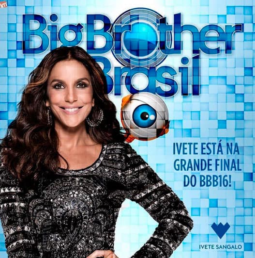 Ivete Sangalo confirma presença na final do "BBB 16"