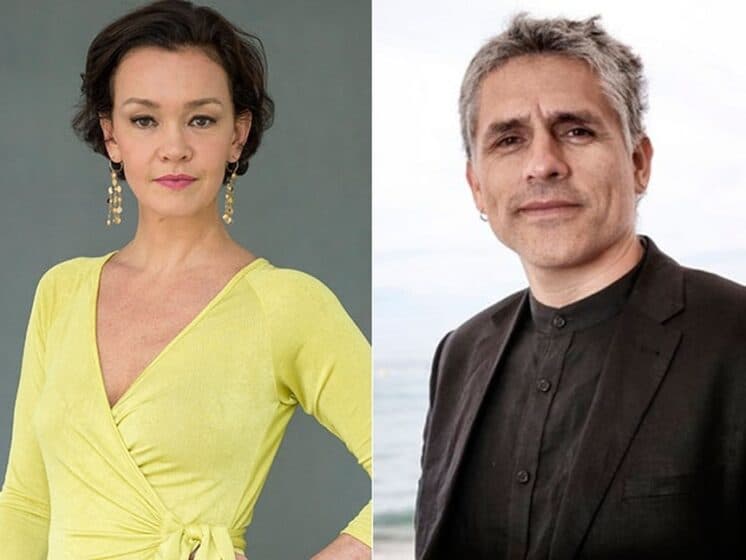 Julia Lemmertz completa 5 meses de namoro com diretor