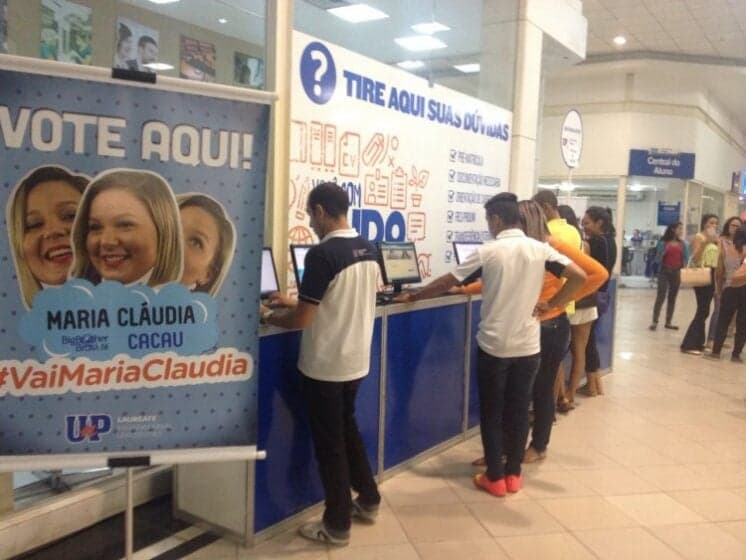Universidade de Maria Claudia monta estrutura para votação do "BBB 16"
