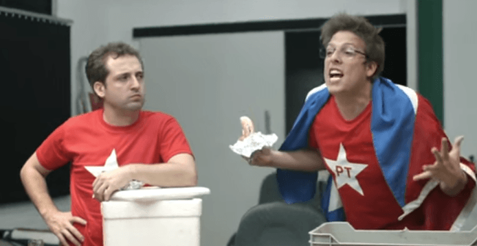 Porta dos Fundos ironiza “boicote” com novo vídeo: “Descobriram nosso esquema com o PT!”