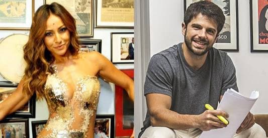 Sabrina Sato e Duda Nagle aparecem juntos colados na cama