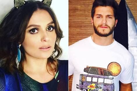 Namoro ou amizade? Mônica Iozzi e Klebber Toledo vão juntos à aniversário
