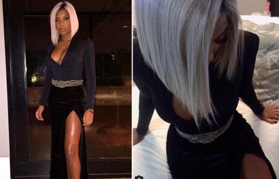 Ludmilla abandona visual platinado e volta a exibir cabelos azuis