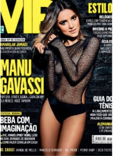 Manu Gavassi fica irritada com exagero de photoshop em revista