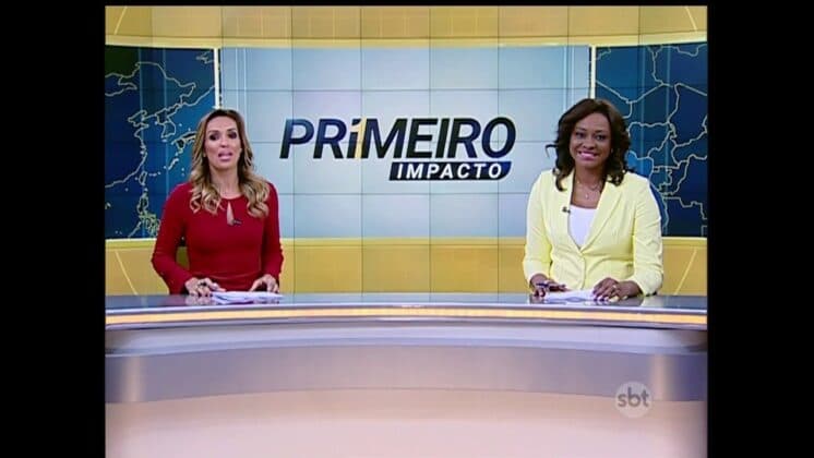 Com metade da audiência da Record, SBT deve reformular "Primeiro Impacto"