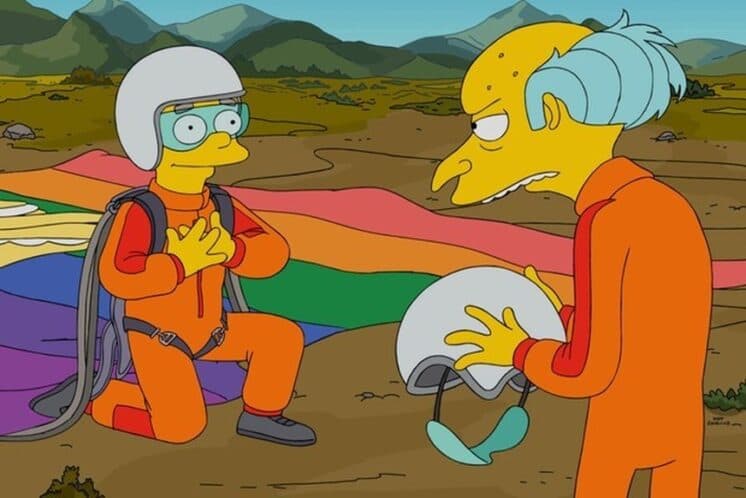Personagem de “Os Simpsons” assume homossexualidade em novo episódio