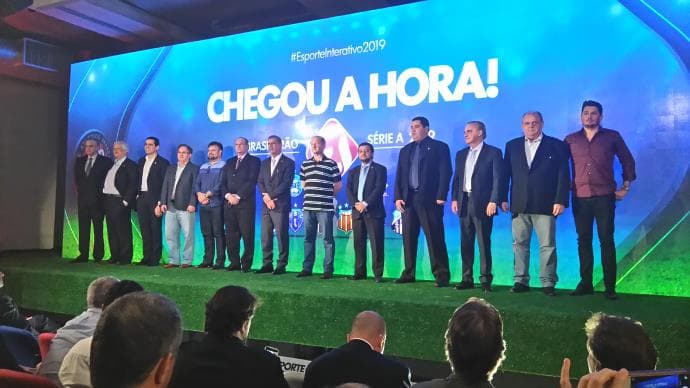 Em evento, Esporte Interativo anuncia 14 clubes para o Brasileirão na TV paga