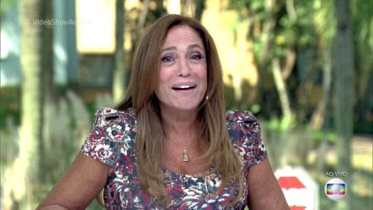 No "Vídeo Show", Susana Vieira revela que já pegou cameraman na Globo