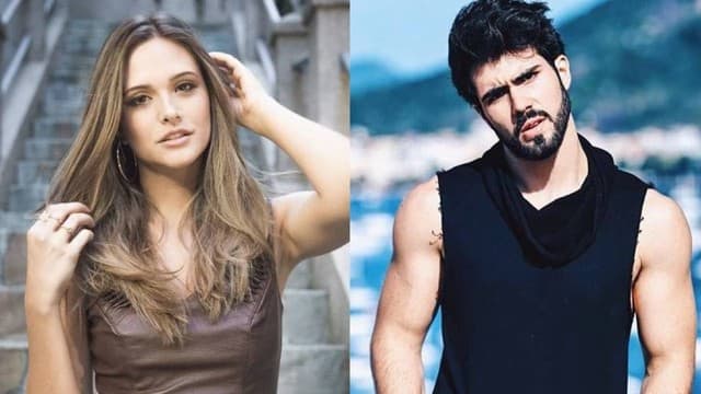 Juliana Paiva e Juliano Laham são vistos aos beijos e evitam fotos em show no Rio