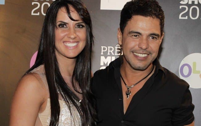 Zezé Di Camargo emprega a namorada Graciele Lacerda em sua produção