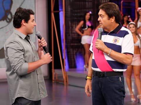 Bruno de Luca deixa o "Faustão" após dois meses de contrato