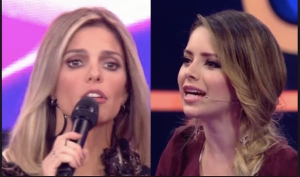 Novamente, Fernanda Lima se estranha com Sandy no "Superstar"