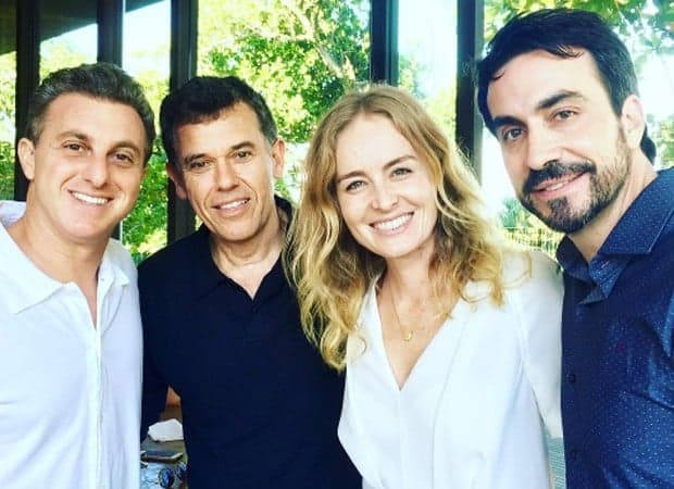 Angélica e Huck se reúnem com padre e judeu, para agradecer pela vida