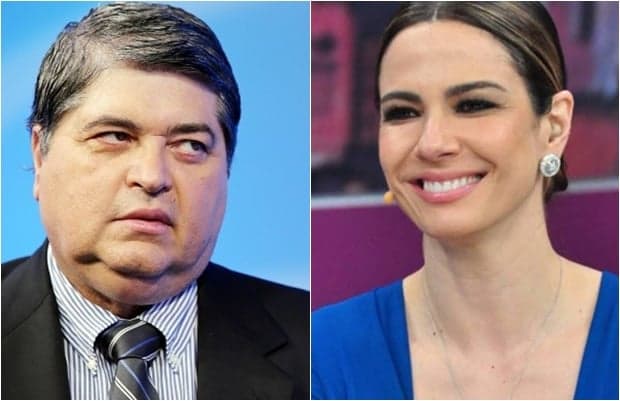 Datena e Luciana Gimenez gravam "Bate e Volta", novo reality da Band