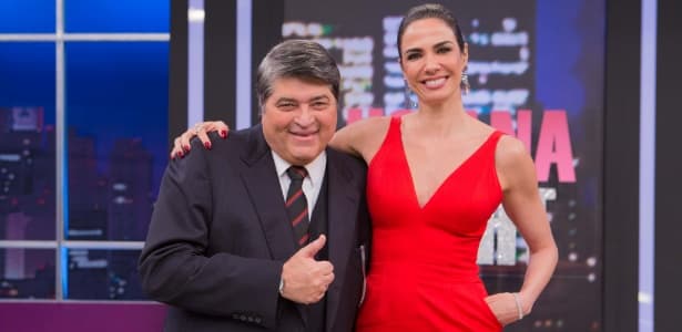Após "Bate & Volta", Datena grava com Luciana Gimenez na RedeTV!