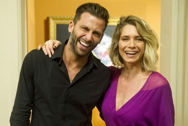 Henri Castelli e Letícia Spiller voltam a formar par romântico em novela