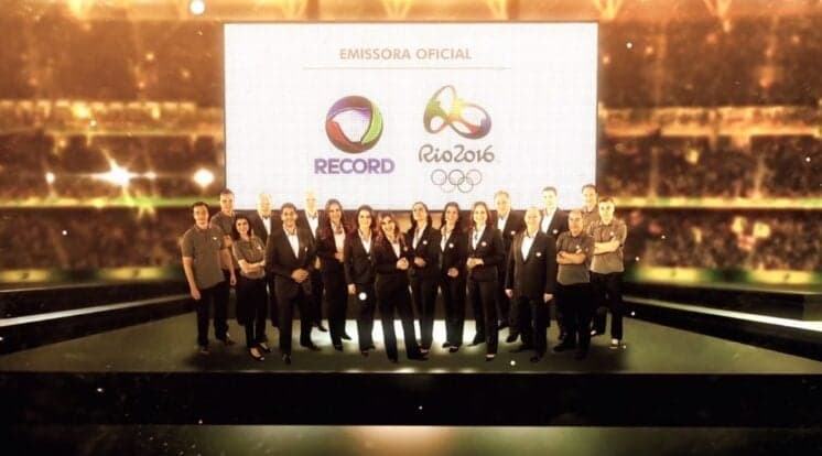 Record embarca equipe para as Olimpíadas no próximo mês