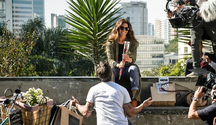Início da novela "Sol Nascente" é gravado no interior de São Paulo