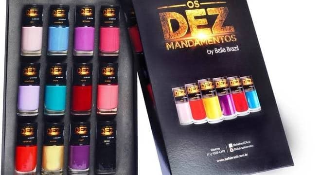 Record lança esmaltes de "Os Dez Mandamentos"