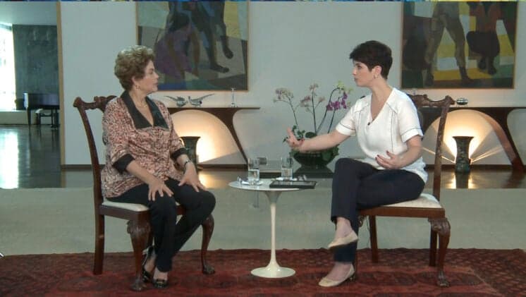 Em entrevista a Mariana Godoy, Dilma Rousseff admite erros e revela estar "tranquila": “Vou lutar para voltar"