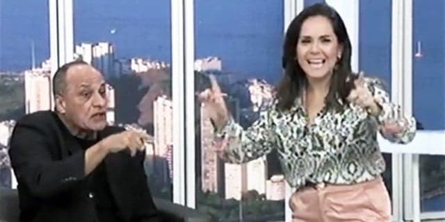 Ao vivo, apresentadora do SBT faz barraco e discute com coronel; assista!