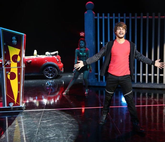 Rafael Vitti vence o "Truque Vip" do "Domingão do Faustão"