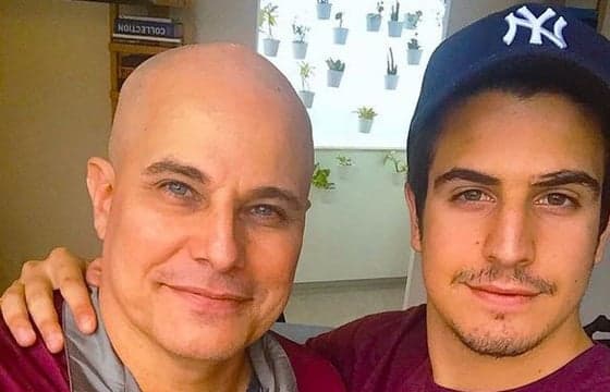 Filho e namorada de Edson Celulari homenageiam ao ator na web