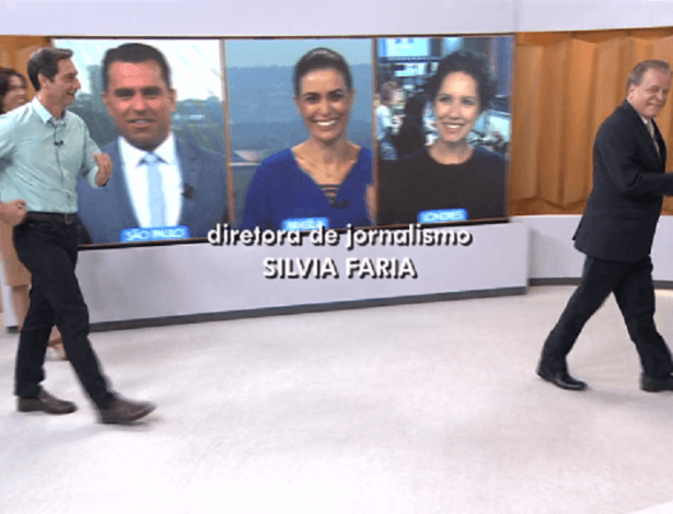 Jornalistas fazem marcha atlética no "Bom Dia Brasil" e viram piada na web; confira!