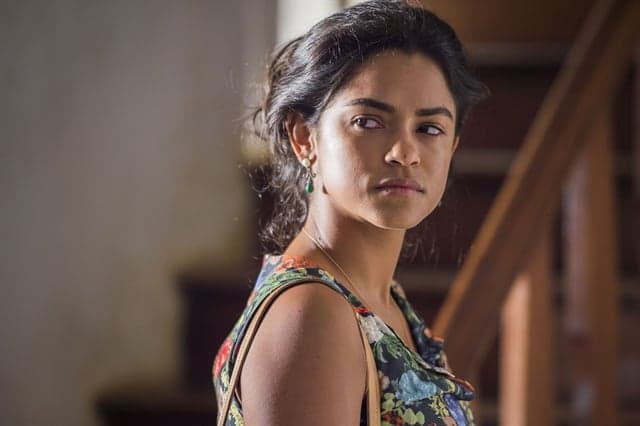 "Velho Chico": Luzia briga com Santo por causa de Tereza
