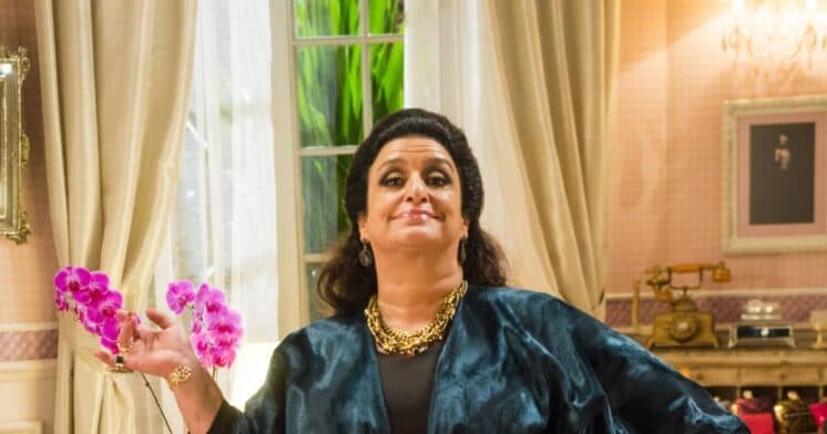 Grace Gianoukas fala sobre sucesso de sua personagem em "Haja Coração"