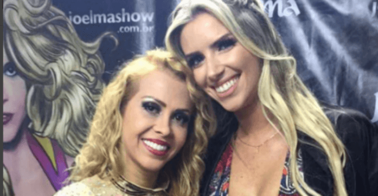 Joelma e Thabata Mendes dividem o mesmo palco; veja como foi