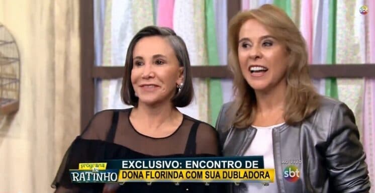 Dubladora da Dona Florinda grava texto especial para o Professor Girafales