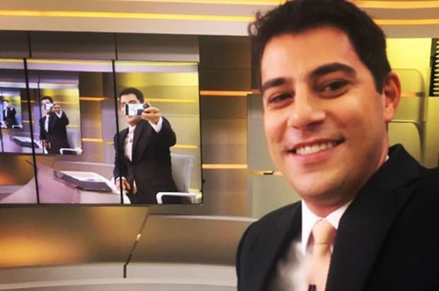 Sucesso de Evaristo Costa na web gera ciumeira e incômodo na Globo