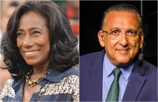 Glória Maria e Galvão Bueno apresentarão cerimônia de abertura das Olimpíadas na Globo
