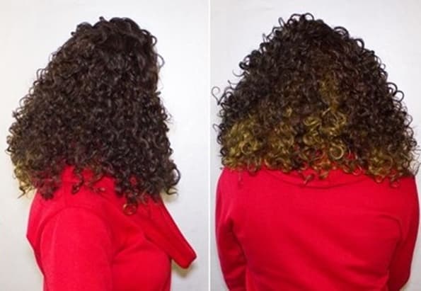 Angélica muda radicalmente o visual e aparece com cachos escuros