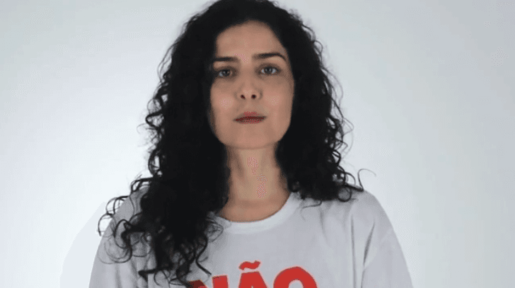 Letícia Sabatella apoia funcionária assediada e critica ator: "José Mayer não se emenda, hein?"