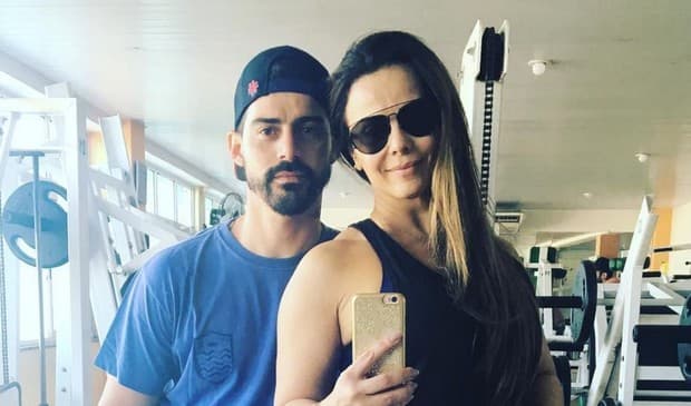 Noivo de Viviane Araujo é chamado de feio e rebate crítica em rede social