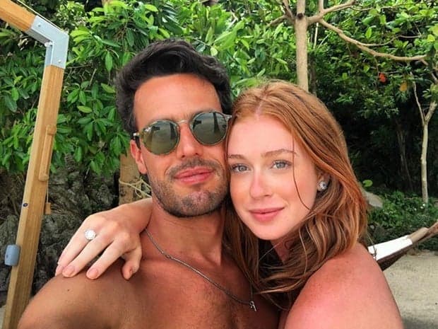 Marina Ruy Barbosa afirma que anunciou noivado para evitar boatos de gravidez
