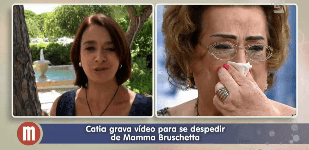 Mamma Bruschetta participa do "Mulheres", chora, e confirma ida para o SBT