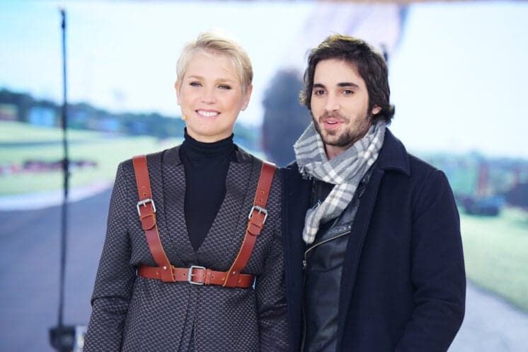 Fiuk e banda Roupa Nova participam do programa "Xuxa Meneghel"