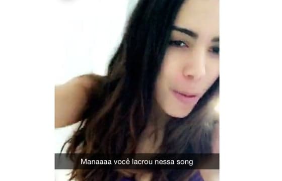 Anitta elogia música de Ludmilla no Snapchat: "Mana, você arrasou"