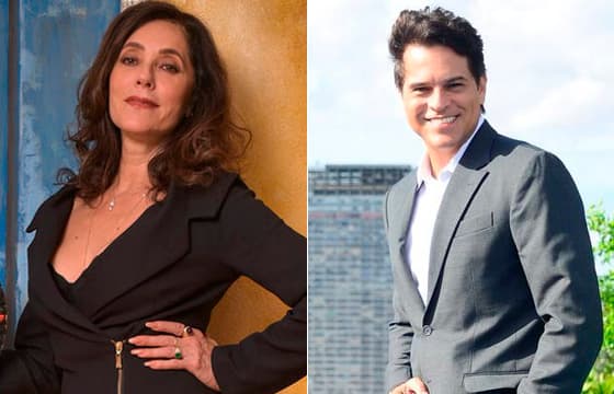 Christiane Torloni é flagrada em clima de romance com o ator Juan Alba