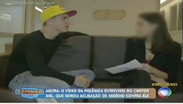 Após polêmica com assédio, Biel limpa sua imagem em programa da Record