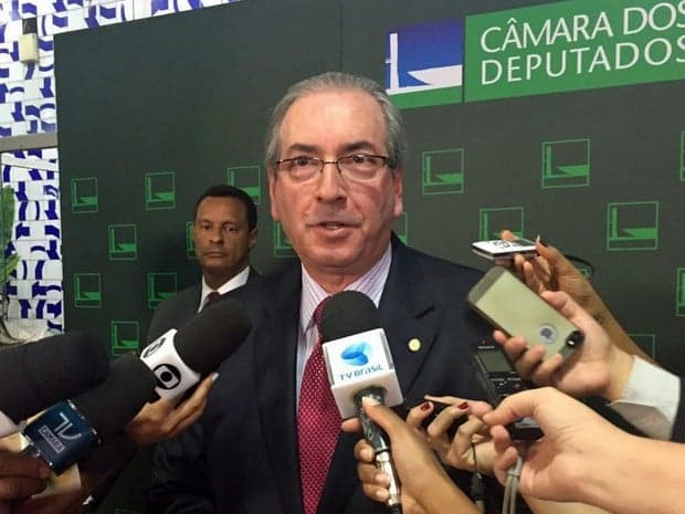 Eduardo Cunha envia nota de repúdio à Globo: "Comportamento antiético"