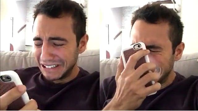Ex-BBB Matheus chora com bloqueio de aplicativo