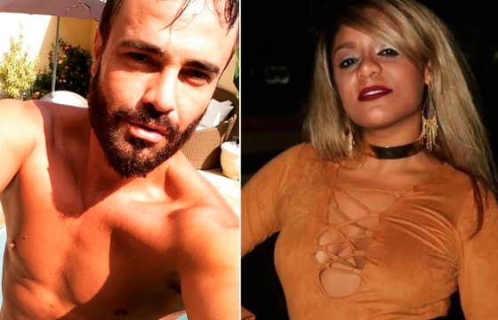 Noivo, Rodrigo Phavanello é flagrado aos beijos com funkeira e vão parar no banheiro