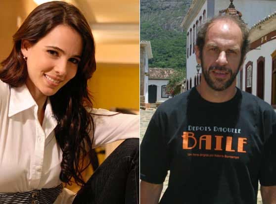Miriam Freeland e Roberto Bomtempo se encontram nos intervalos de “A Terra Prometida”