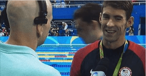 Apesar da Globo tentar muito, Record passa na frente e entrevista Michael Phelps